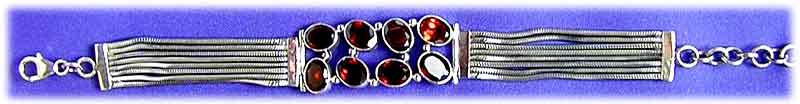 Granat Armband