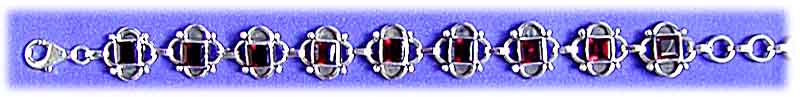 Granat Armband