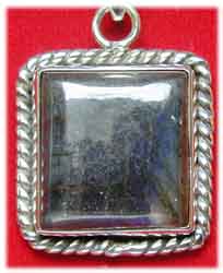 Anhnger Sterling-Silber/Labradorit