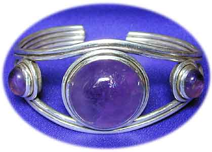 Amethyst Armreif