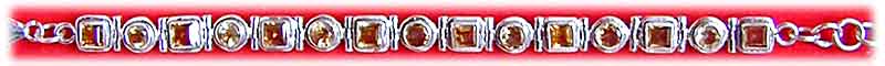 Armband  Citrin