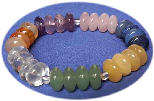 Chakra Armband 7 Edelsteine