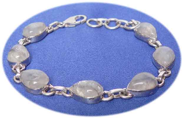 Mondstein Armband 