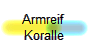 Armreif 
Koralle