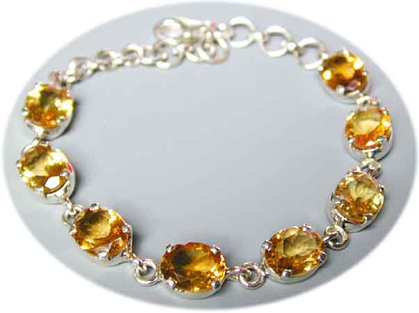 Citrin Armband