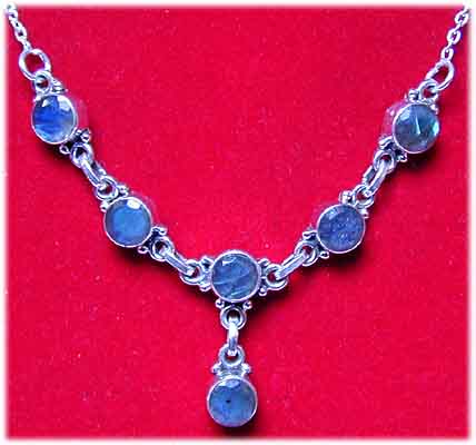 Labradorit Collier