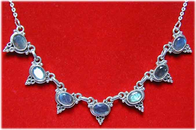 Labradorit Collier