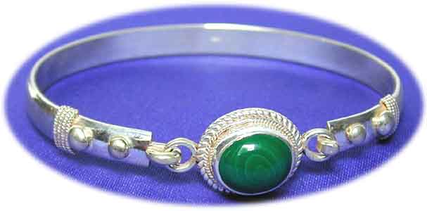 Malachit Armreif  